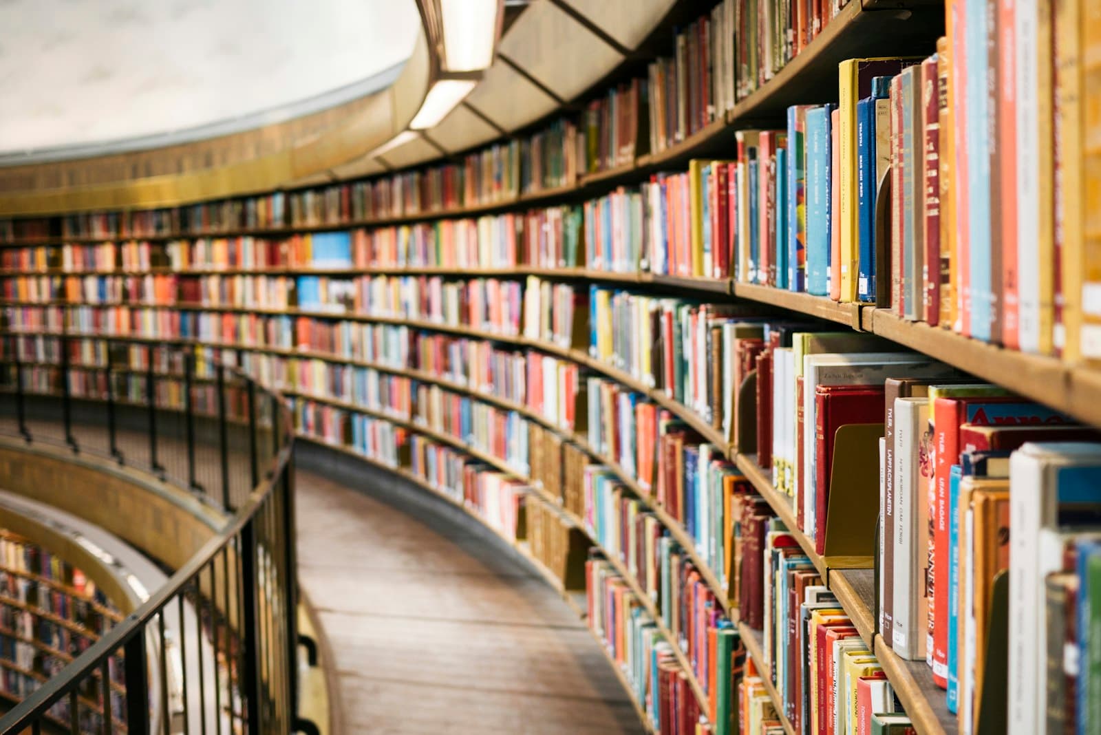 Library reading room